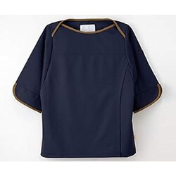 検診衣上衣 ネイビー FK-1486