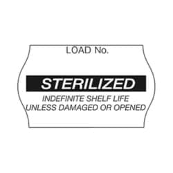 コンプライラベルシール（滅菌日）黒 1269BL