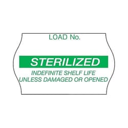 コンプライラベルシール（滅菌日）緑 1269G