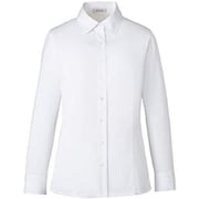 長袖シャツブラウス 19号 ホワイト EWB690