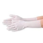 ニトリル極薄ロング手袋（粉付） S ホワイト 530