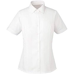 半袖シャツブラウス 7号 ホワイト ESB442