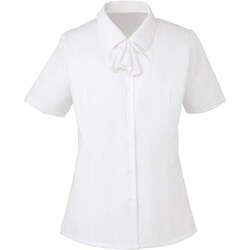 半袖ブラウス 7号 ホワイト ESB444