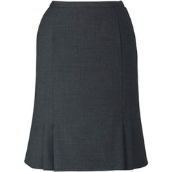 マーメイドラインスカート 19号 チャコール EAS654