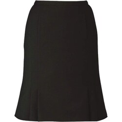 マーメイドラインスカート 13号 ブラック EAS654