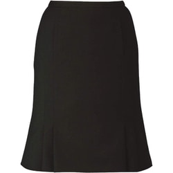 マーメイドラインスカート 17号 ブラック EAS654