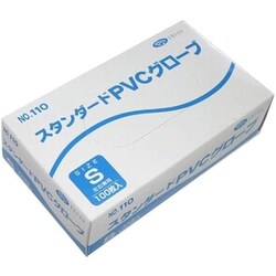 スタンダードPVCグローブ（粉付） L 110