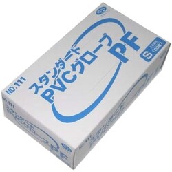 スタンダードPVCグローブ（粉無） M 半透明 111