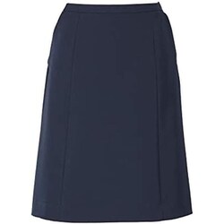Aラインスカート 13号 ブリリアントネイビー EAS638-2