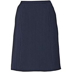 Aラインスカート 15号 ブリリアントネイビー EAS646-2