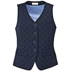 ベスト（レディス用） 15号 ブリリアントネイビー EAV649-2