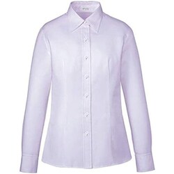 長袖シャツブラウス 9号 ラベンダー EWB658-7