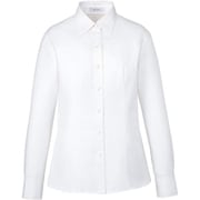 長袖シャツブラウス 13号 ホワイト EWB658-11