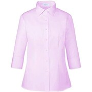 七分袖シャツブラウス 5号 クリアピンク ESB659-29