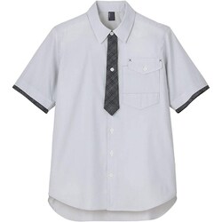 シャツブラウス L ホワイト CSY199-11