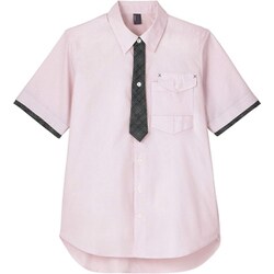 シャツブラウス 3L ピンク CSY199-9