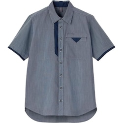 シャツブラウス 5L ネイビー CSY204-2