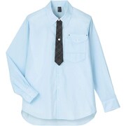 長袖シャツ S ブルー CWY198-6