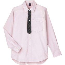長袖シャツ 3L ピンク CWY198-9