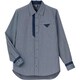 長袖シャツ 4L ネイビー CWY203-2