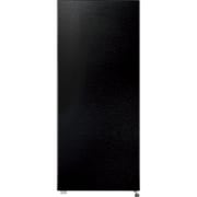 冷凍庫 前開き(76L・右開き) ファン式 スリムボディ 自動霜取り シャインブラック AQF-SFA8R(K)