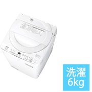 全自動洗濯機 6kg ホワイト系 ES-GE6K-W