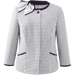 オーバーブラウス（八分袖） 15 ホワイト ESA977-611