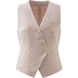 ベスト 11 ベージュ ESV974-68