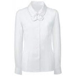 長袖ブラウス（リボン付） 17号 FB7545-1