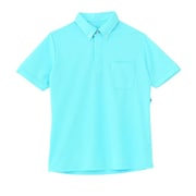 半袖プルオーバー（男女兼用） MS ブルー HM2189-6