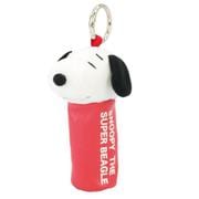 222732-26 PEANUTS ミニシリンダーキーチェーン スヌーピー ブラック