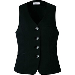 ベスト（レディス用） 15号 ブラック EAV792-10