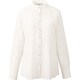 長袖スタンドカラーブラウス 7号 オフホワイト EWB799-11