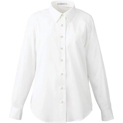 長袖シャツブラウス 7号 ホワイト EWB804-11