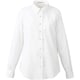 長袖シャツブラウス 17号 ホワイト EWB804-11