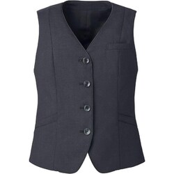 ベスト（レディス用） 5号 ネイビーグレー EAV821-5