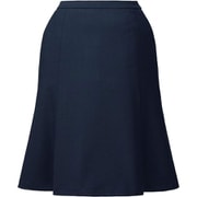 セミフレアスカート 19号 ネイビーグレー EAS823-5