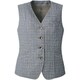 ベスト（レディス用） 15号 モカチェック EAV825-63