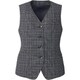 ベスト（レディス用） 15号 ブラックチェック EAV825-610