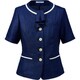 オーバーブラウス 5号 ネイビー ESA833-2