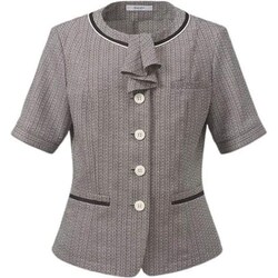 オーバーブラウス 5号 グレー ESA833-5