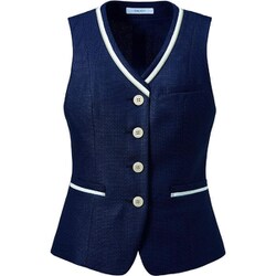 ベスト（レディス用） 7号 ネイビー ESV834-2