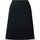 Aラインスカート 17号 ブラック EAS838-10