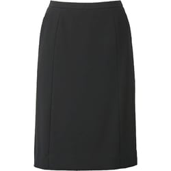 セミタイトスカート 9号 ブラック ESS458-10