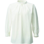 スタンドカラーブラウス 13号 オフホワイト NWB029-11