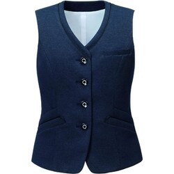 ベスト（レディス用） 5号 ネイビー EAV856-2
