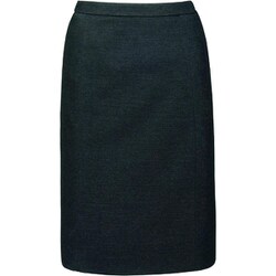 セミタイトスカート 13号 チャコールグレー EAS857-5