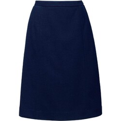 フレアスカート 15号 ネイビー EAS858-2