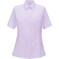 半袖シャツブラウス 17号 ピンク ESB873-9