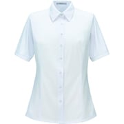 半袖シャツブラウス 13号 ホワイト ESB873-11